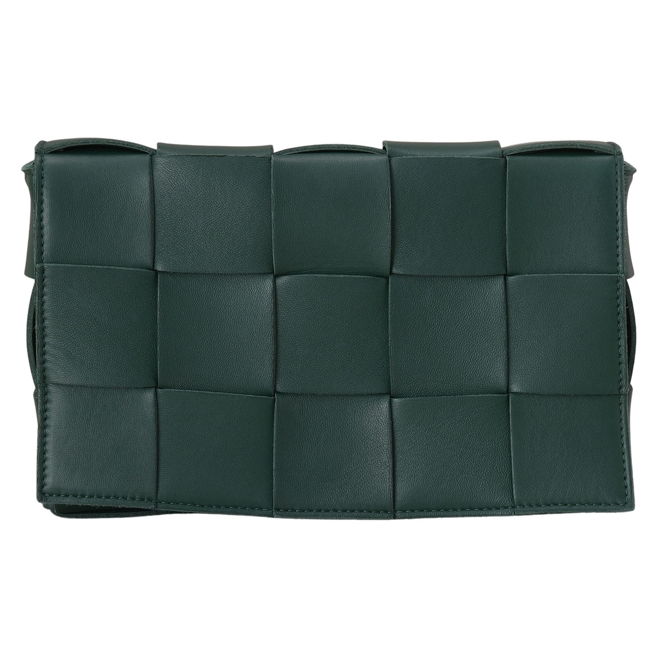 BOTTEGA VENETA(USED)보테가베네타 그린 카세트 미디움 백